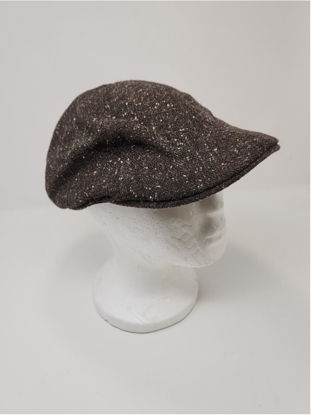 Lids Men's Cabbie Newsboy Flat Cap Hat Golf 80s Retro Classic Wool Tweed Lg/XL